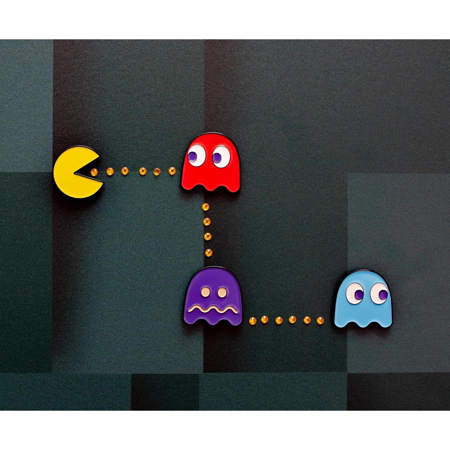 Conjunto de Pines de Esmalte Pac-Man 4 Piezas Toynk