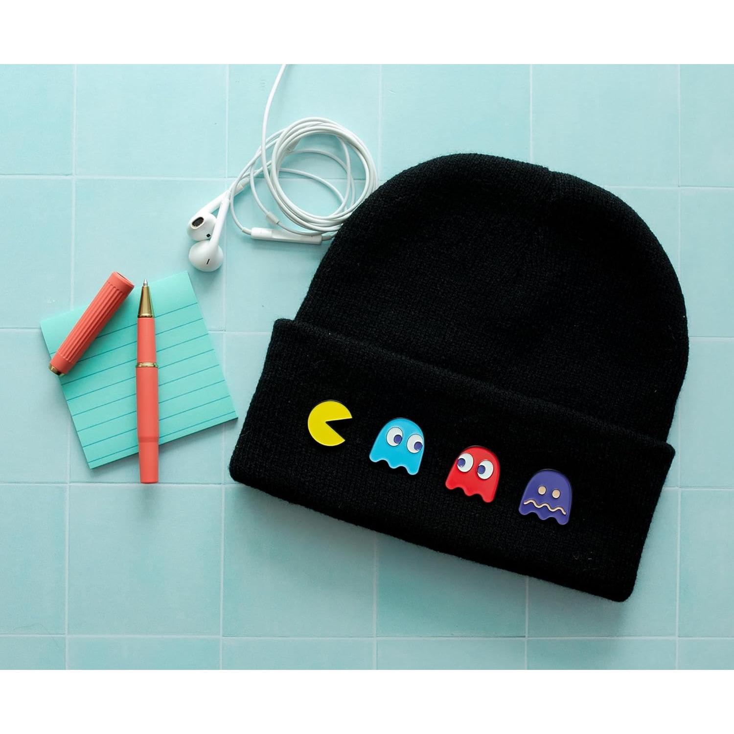 Conjunto de Pines de Esmalte Pac-Man 4 Piezas Toynk