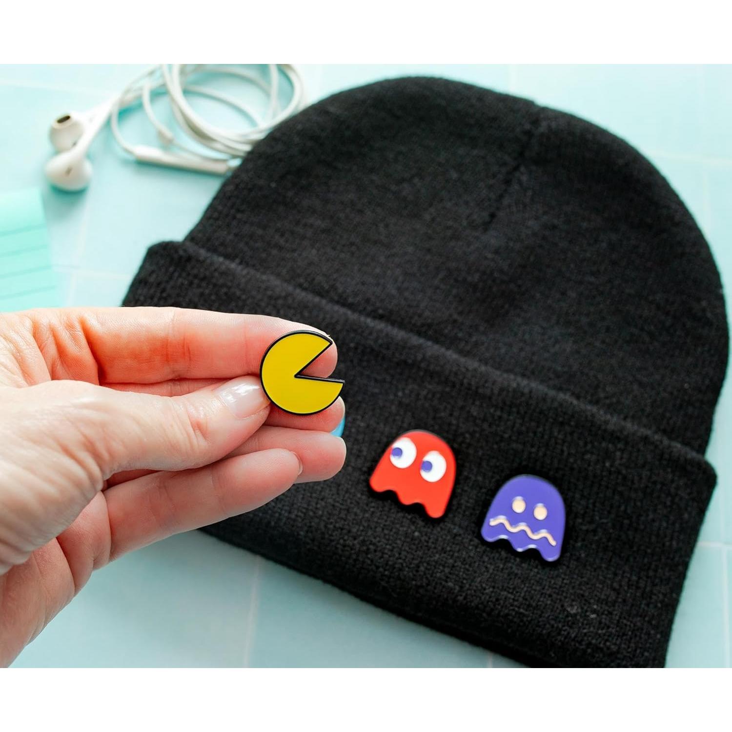 Conjunto de Pines de Esmalte Pac-Man 4 Piezas Toynk