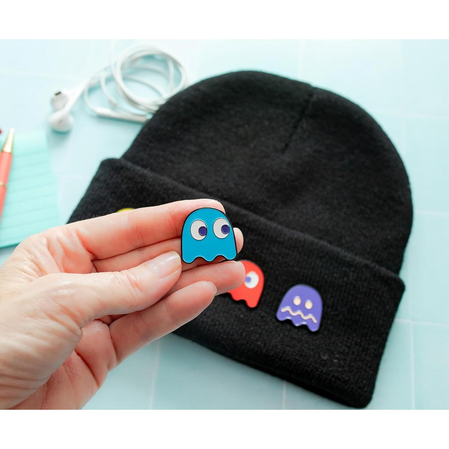 Conjunto de Pines de Esmalte Pac-Man 4 Piezas Toynk