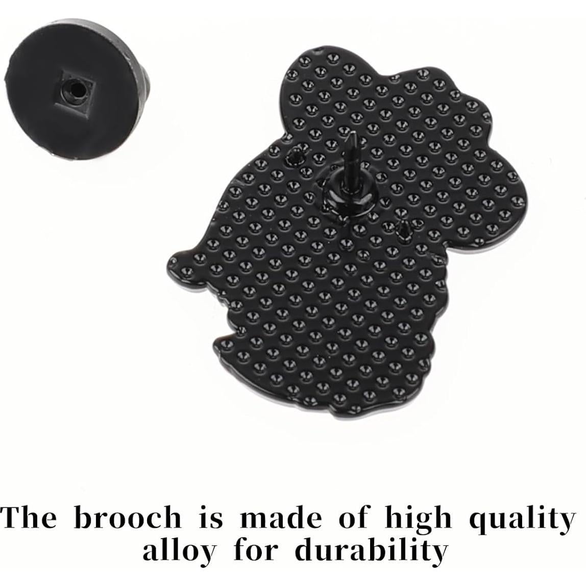 Pin de esmalte Gato Vaquero WLLHYF 3.05x2.29cm 6g