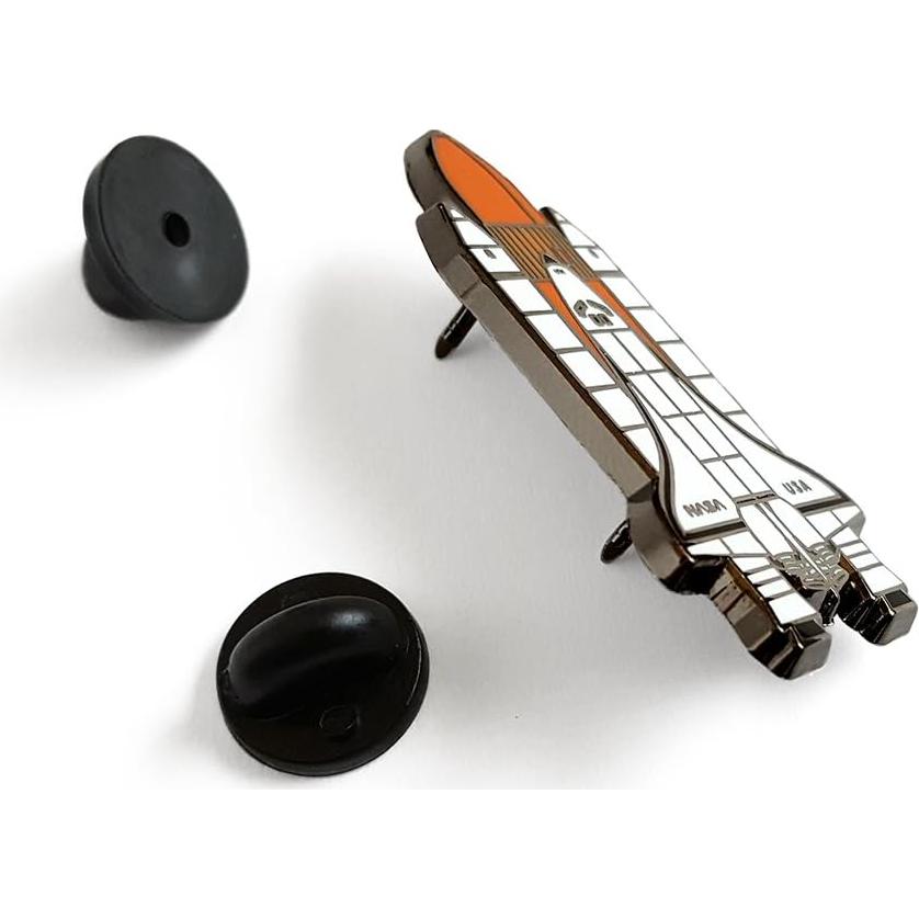 Pin de Solapa Esmalte NASA Transbordador Pinsanity 3.81cm