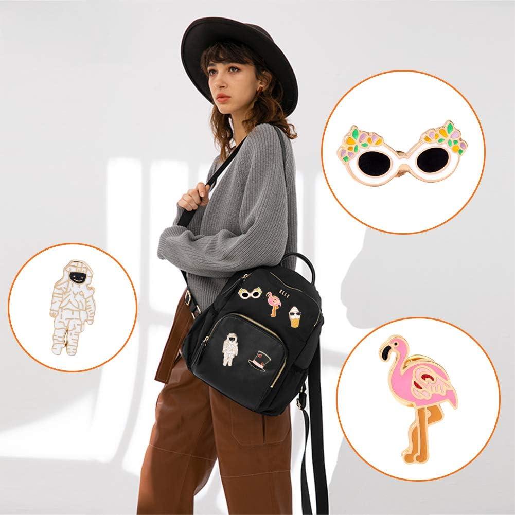 Conjunto de 25 Pines de Solapa de Esmalte EuTengHao - Multicolor