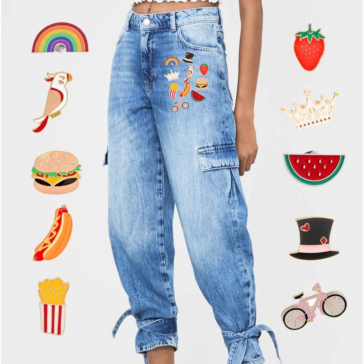 Conjunto de 25 Pines de Solapa de Esmalte EuTengHao - Multicolor