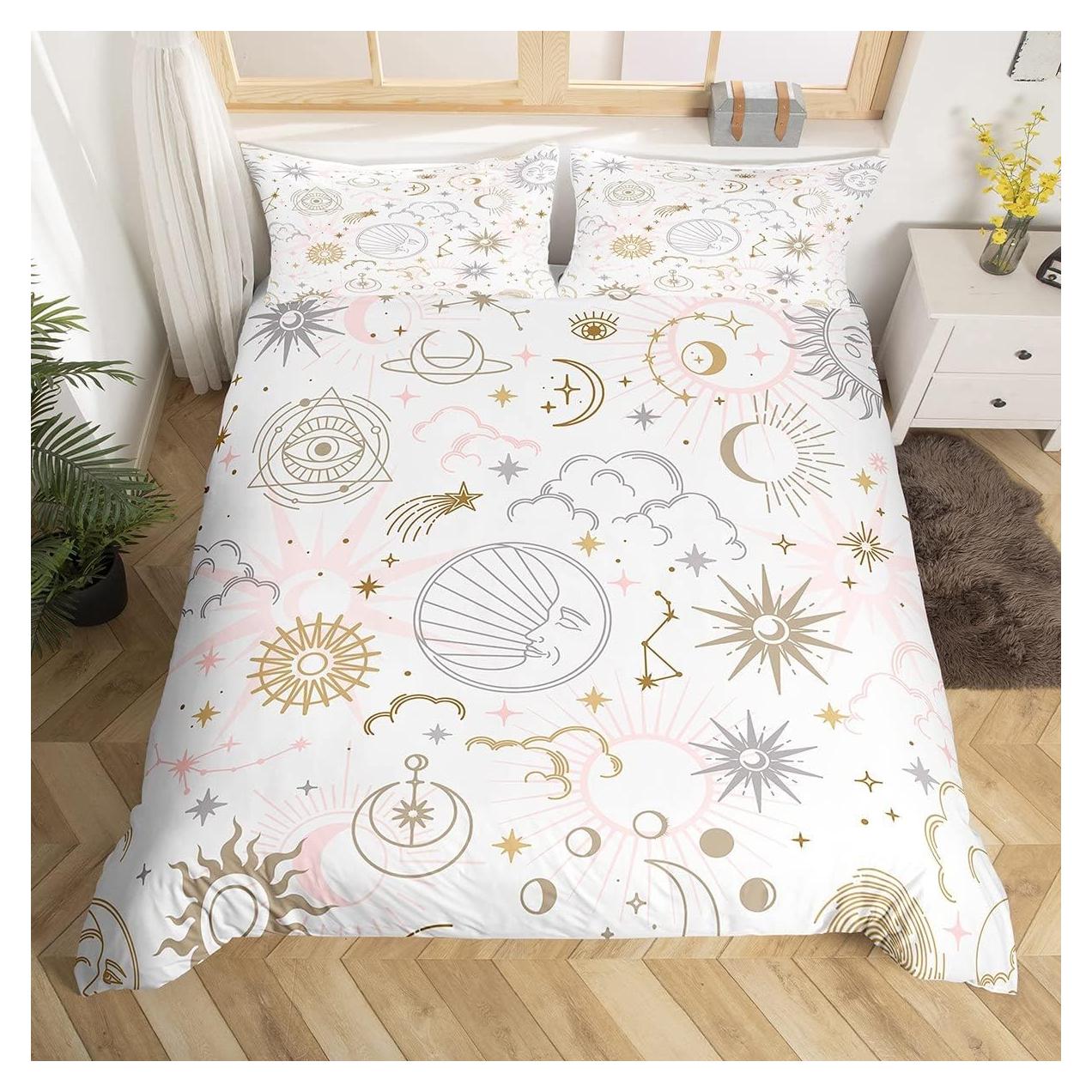 Juego de Ropa de Cama Individual Castle Fairy Rosa 2 Piezas