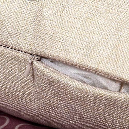 Funda de Cojín Swono Lapper Cuadrada 45x45 cm Algodón Lino