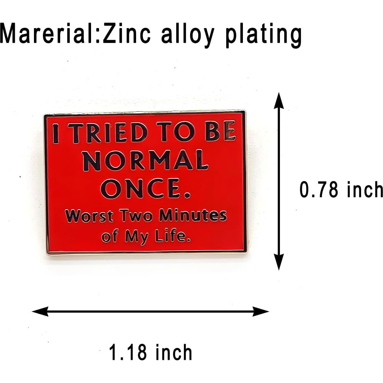 Pin de esmalte para solapa SKYFENGCN 3 cm - Insignia única