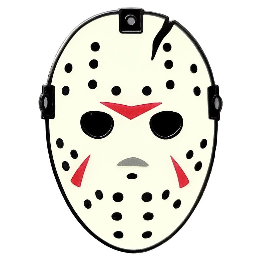 Pin de Solapa de Esmalte Pinsanity - Máscara de Hockey Brillante