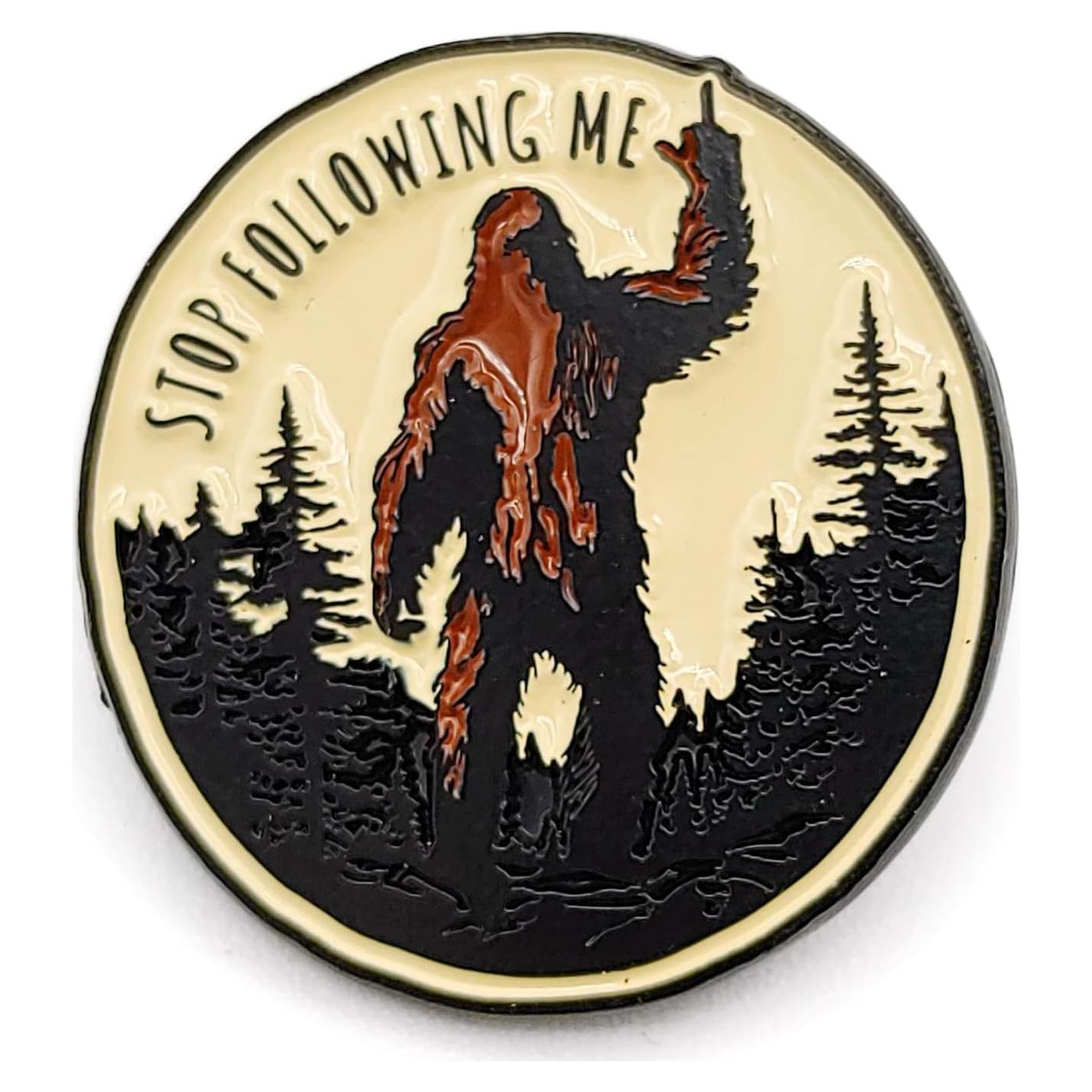 Pin de Solapa de Esmalte Bigfoot - Accesorio Unisex Adulto