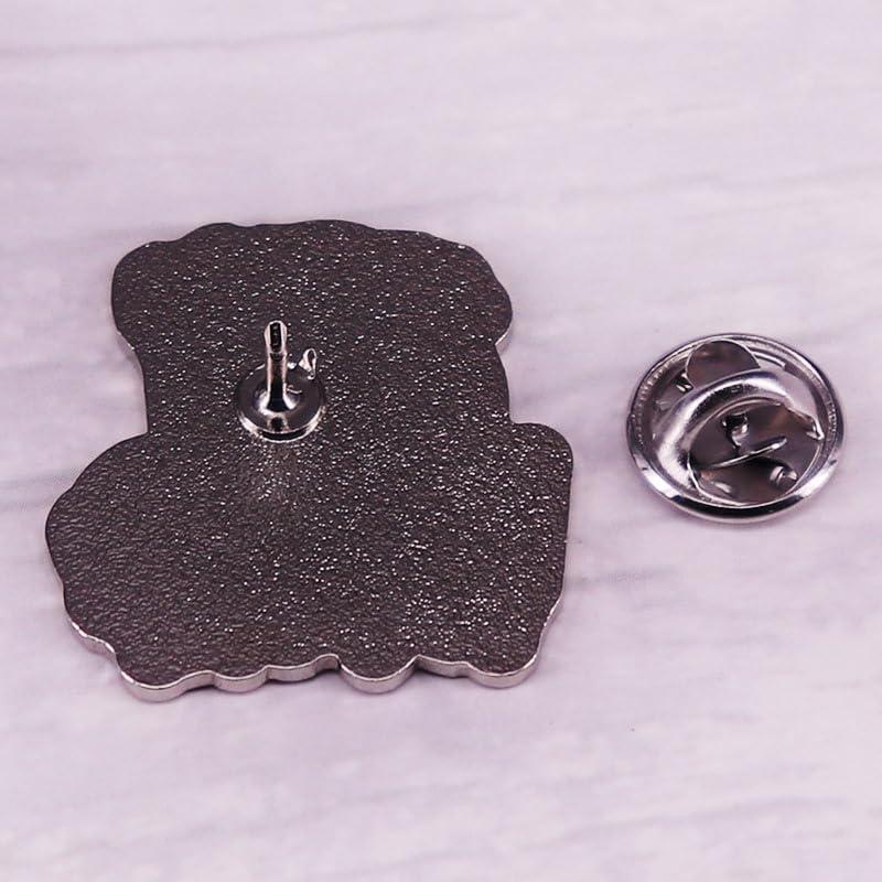 Pin de Esmalte Punk Gótico Mantente Raro - Accesorio Unisex