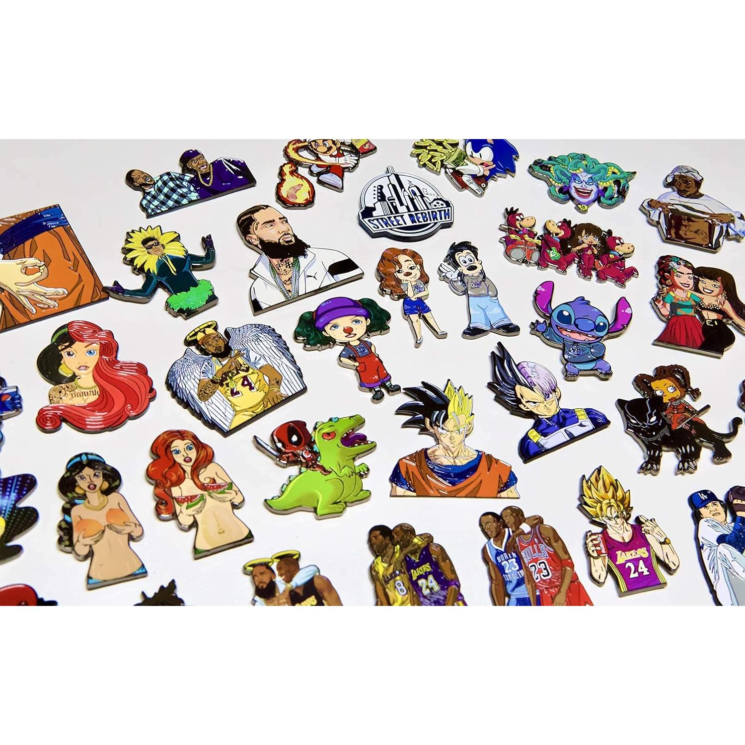 Pin de esmalte de los 90 - Pin de solapa 5.08 cm Riding