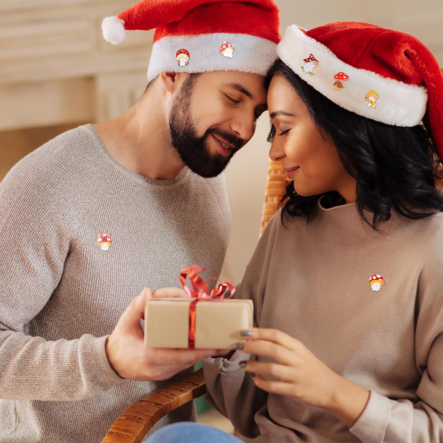 40 Pines de Esmalte de Champiñón IDOEJOY para Mochilas y Ropa