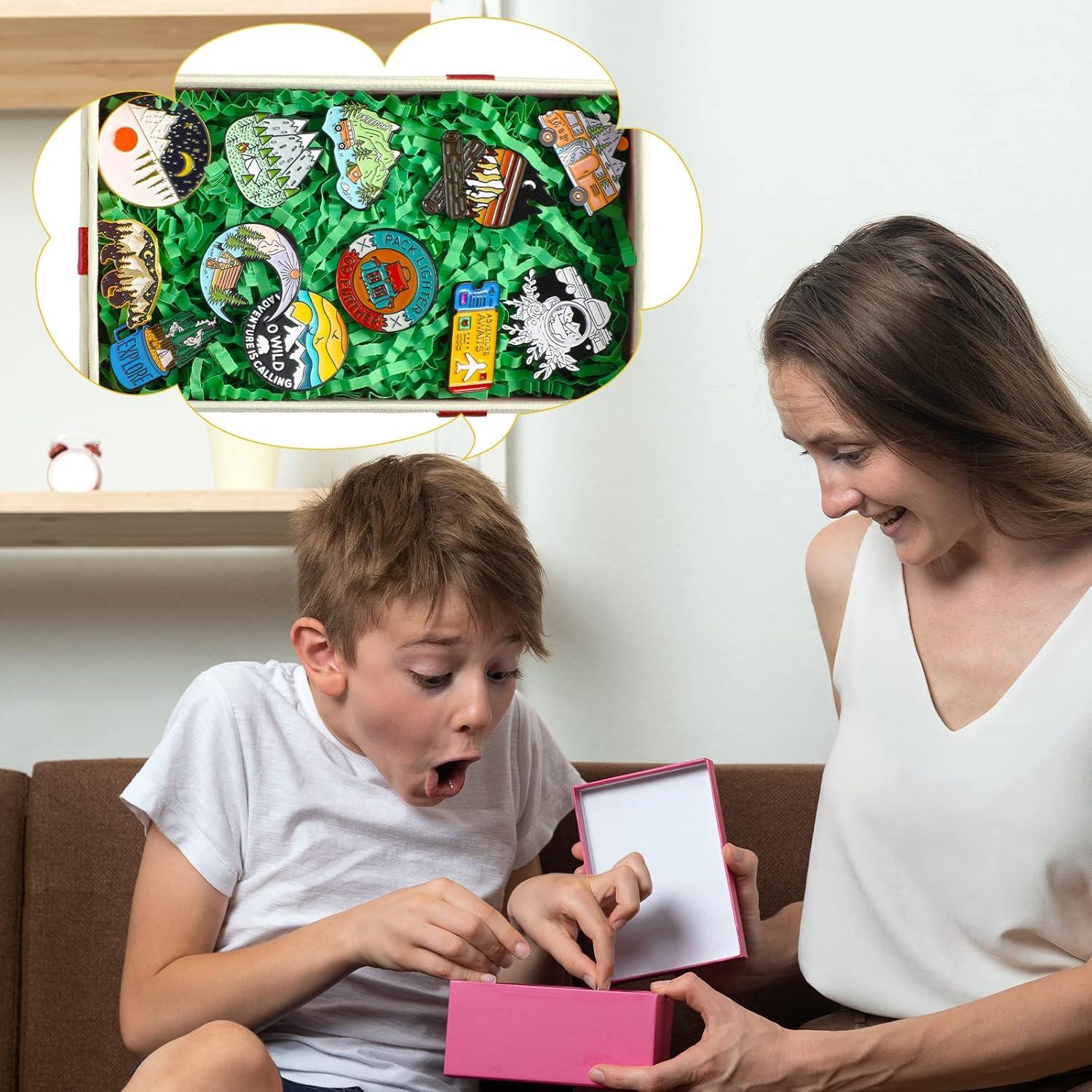 15 Pines de Esmalte Aventura al Aire Libre Hanaive - Decoración