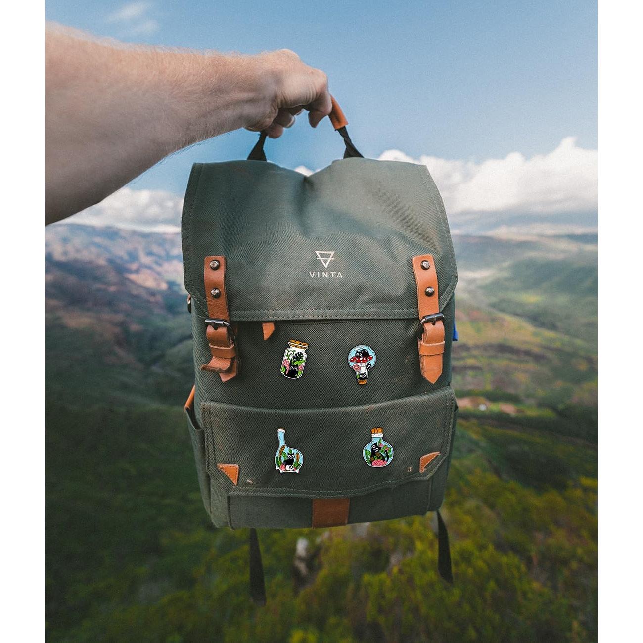 Conjunto de Pines de Esmalte de Gato Lindo - 4 Piezas