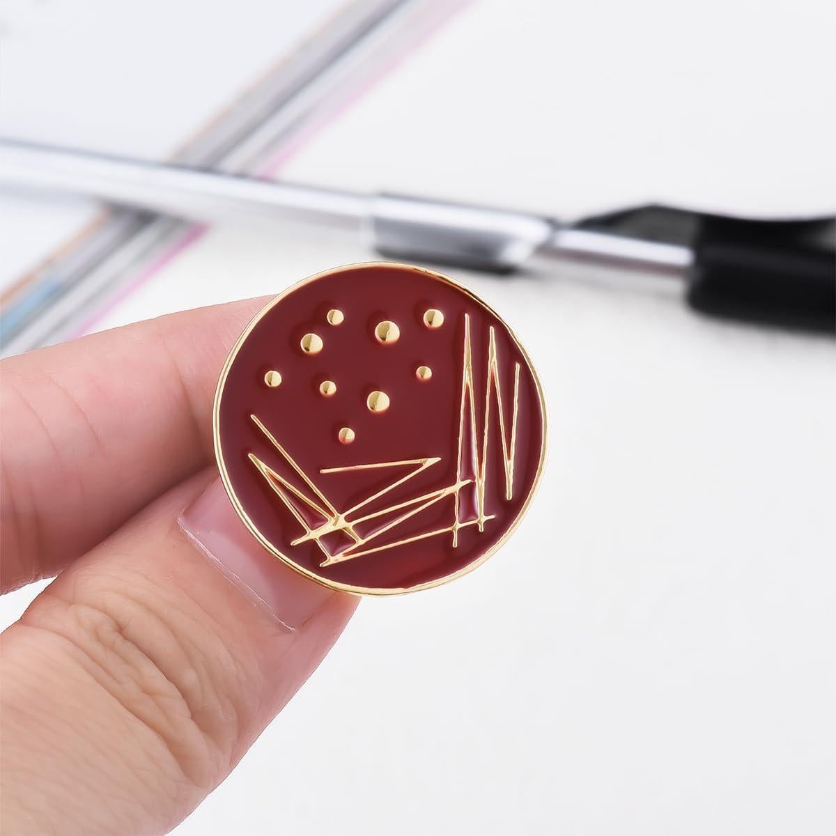 Pin de Esmalte Laboratorio Ciencia Dr. Pin 6.3 cm