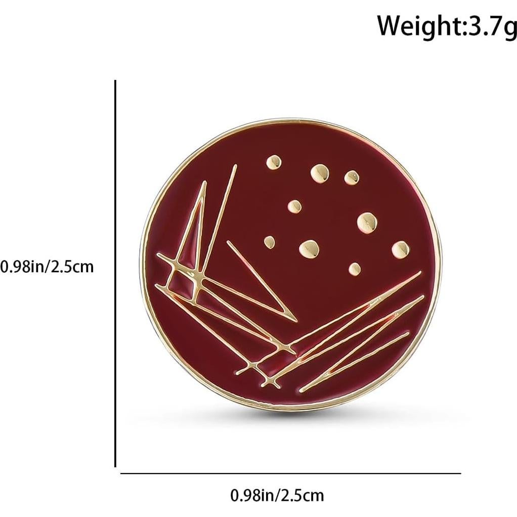 Pin de Esmalte Laboratorio Ciencia Dr. Pin 6.3 cm