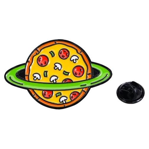 Insignia de Cohete Pizza Planet KILIPOL - Pin de Esmalte Duradero