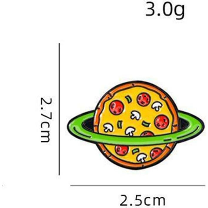 Insignia de Cohete Pizza Planet KILIPOL - Pin de Esmalte Duradero
