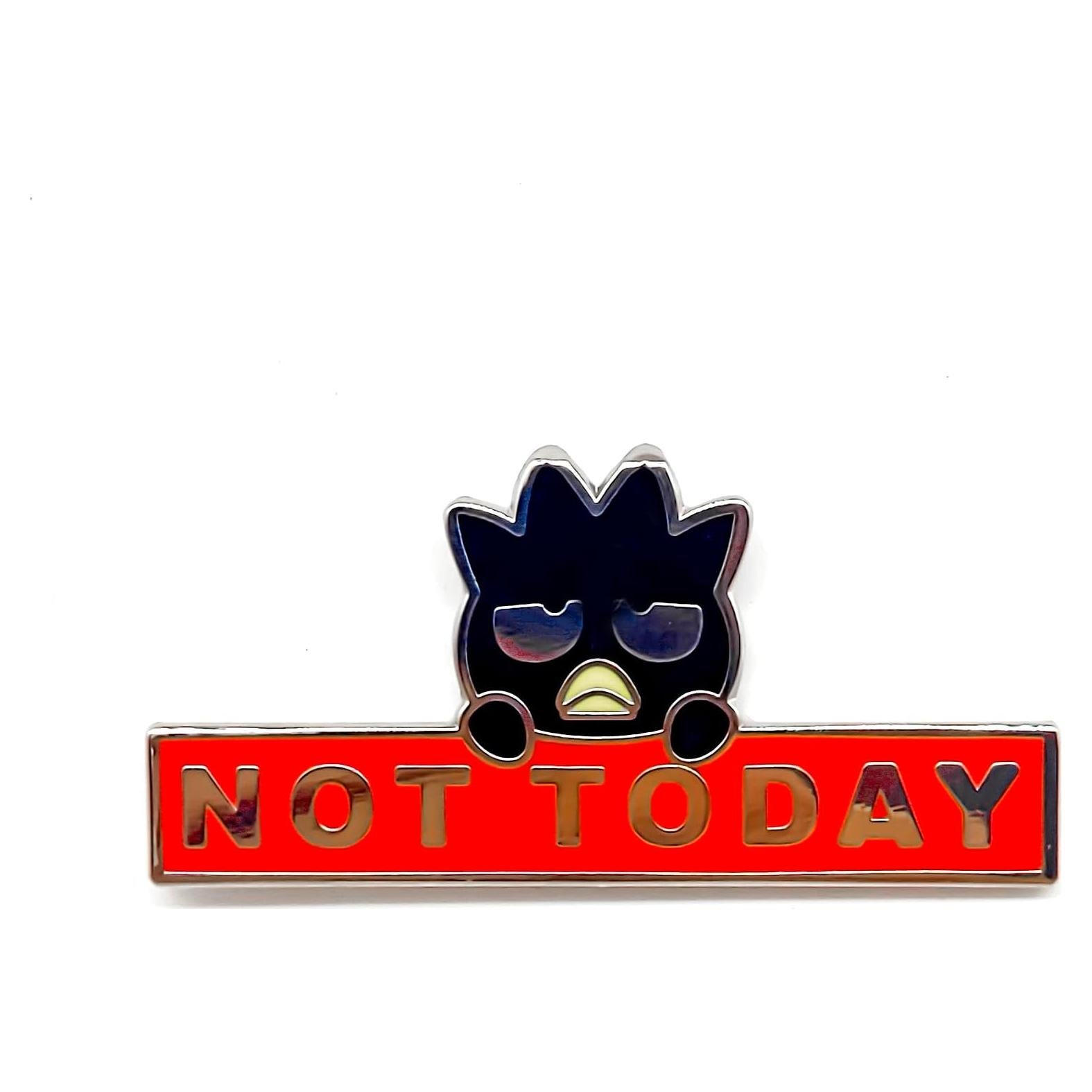 Pin de Esmalte Pingüino Negro SKYFENGCN - 3.48 cm