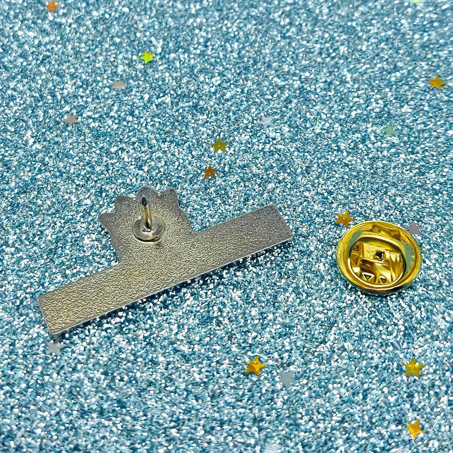 Pin de Esmalte Pingüino Negro SKYFENGCN - 3.48 cm