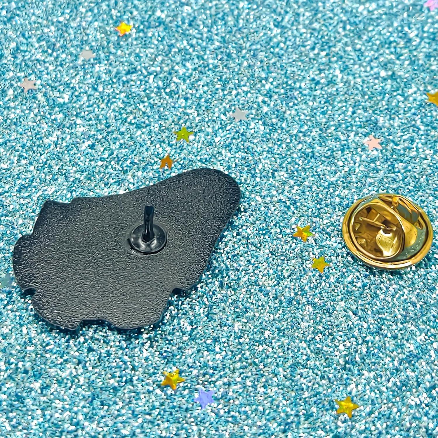 Pin de Esmalte Fantasma de Calabaza - SKYFENGCN - 2.29 cm