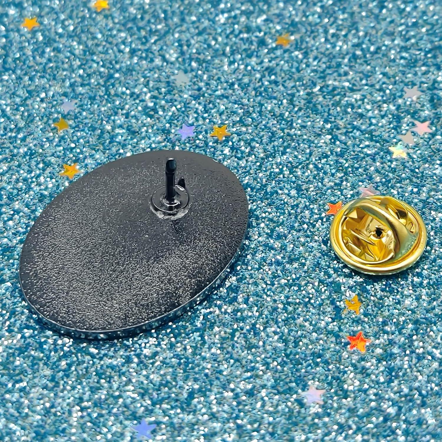 Pin de Esmalte Insignia Literatura Clásica 2.29 cm SKYFENGCN