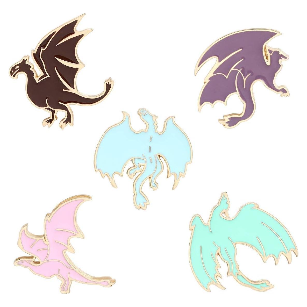 Conjunto de Pines de Esmalte Liasun para Mujeres - Broches Coloridos