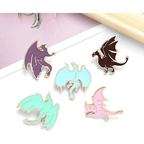 Conjunto de Pines de Esmalte Liasun para Mujeres - Broches Coloridos