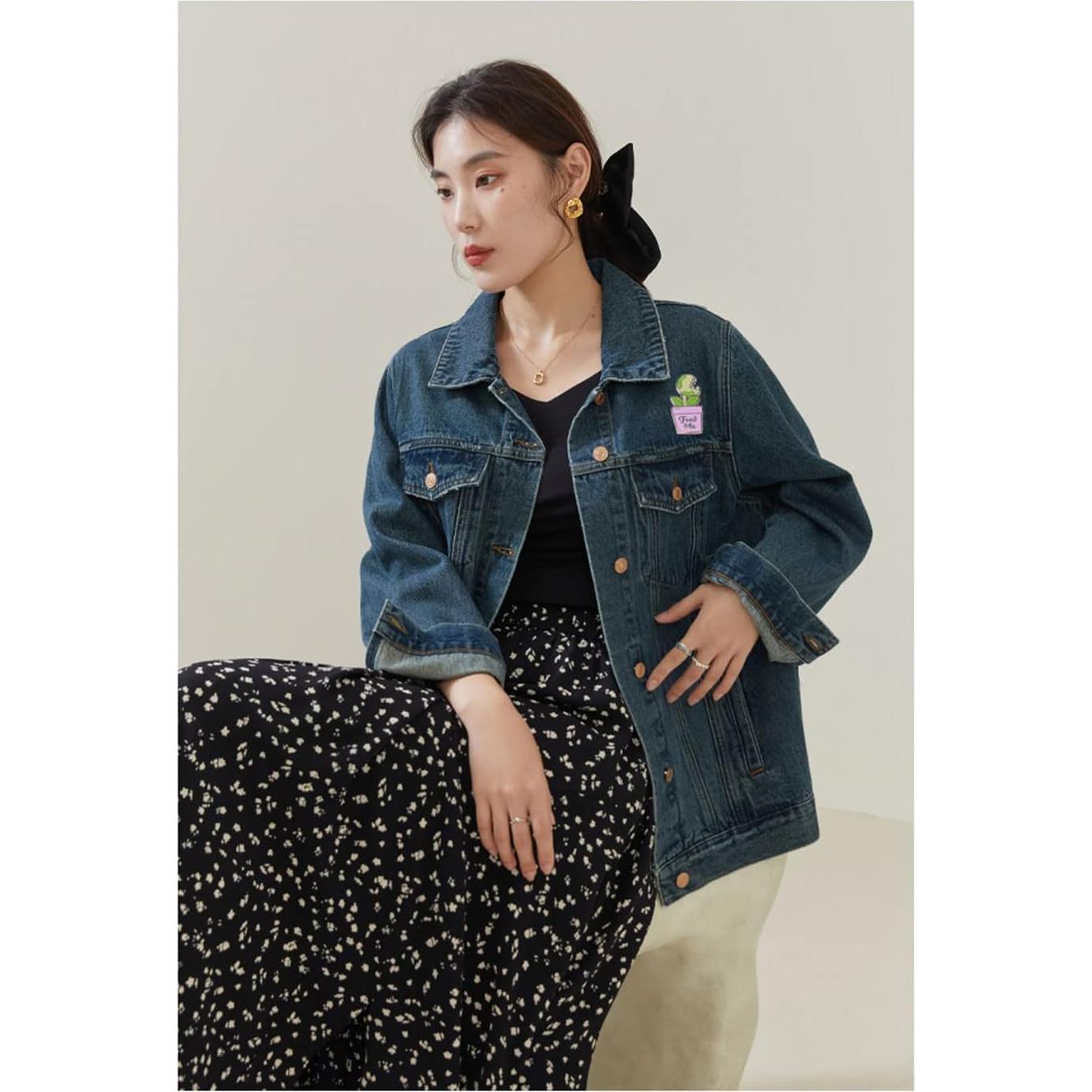 Pin de Esmalte Venus Flytrap QUREZA - Insignia Divertida