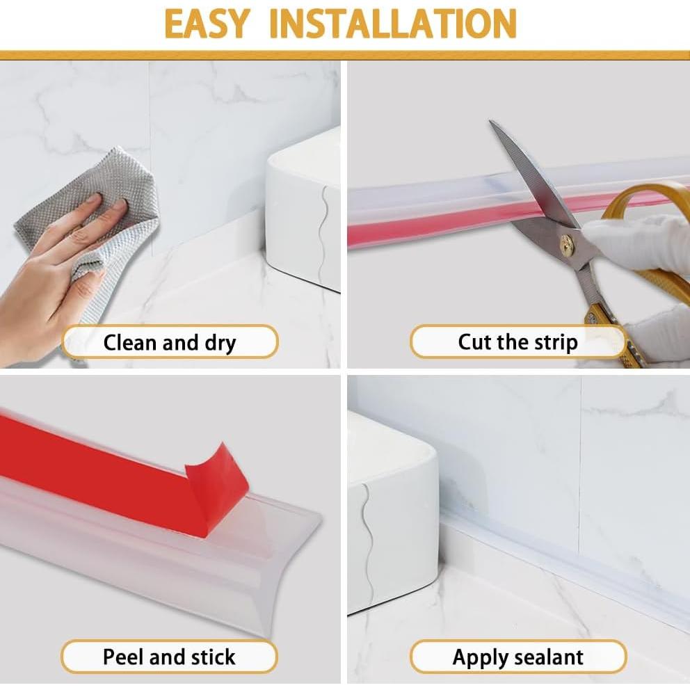 Protector de Salpicaduras Soengsau 99 cm Translúcido Impermeable