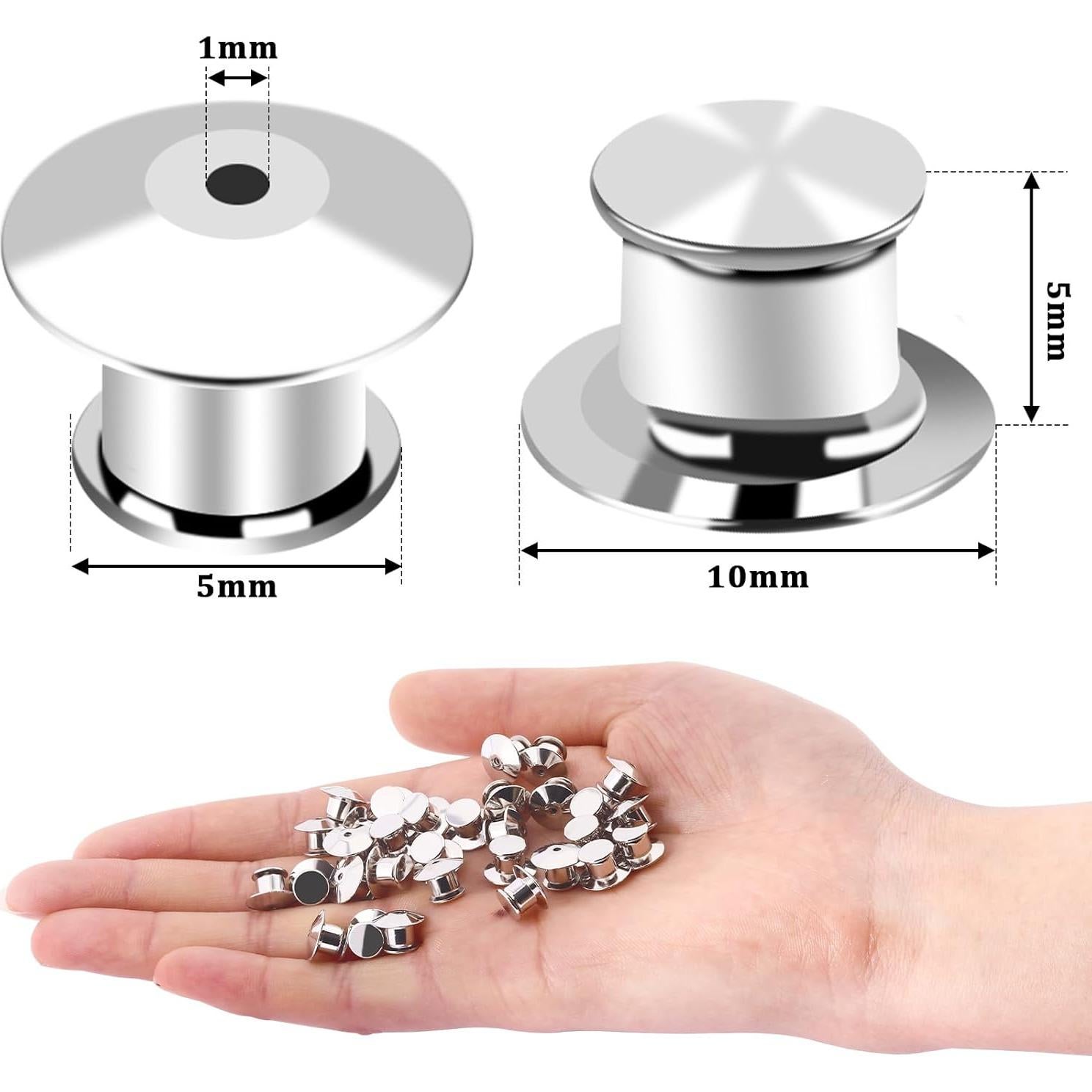 Bloqueos de Pines Metálicos DECYOOL 100 Piezas Reutilizables