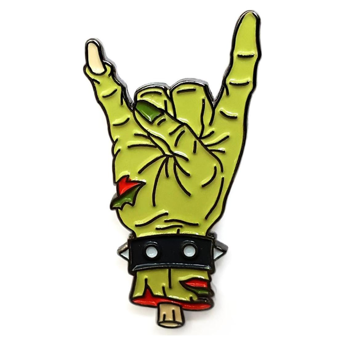 Pin de solapa Zombie Rock Hand Pinsanity 3.18 cm