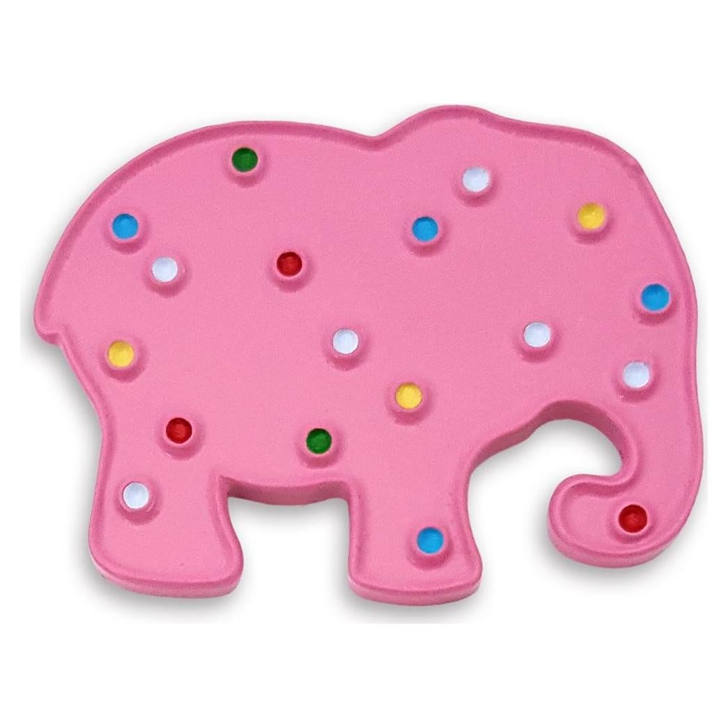 Pin de solapa rosa galleta de animal Pinsanity 3.18 cm