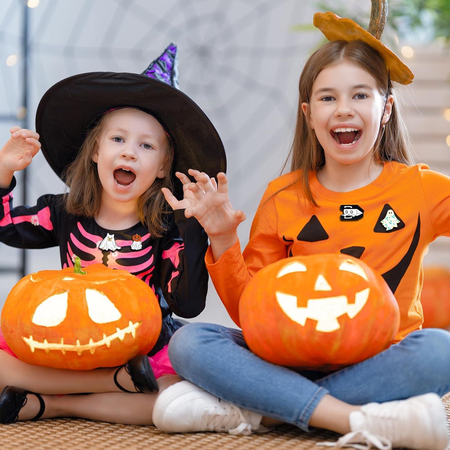 20 Pines de Esmalte Fantasmas MTLEE para Mochila y Ropa