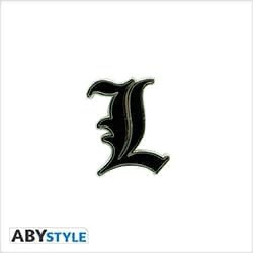 Pin de Metal L Death Note ABYstyle 2.79 cm Accesorio Anime