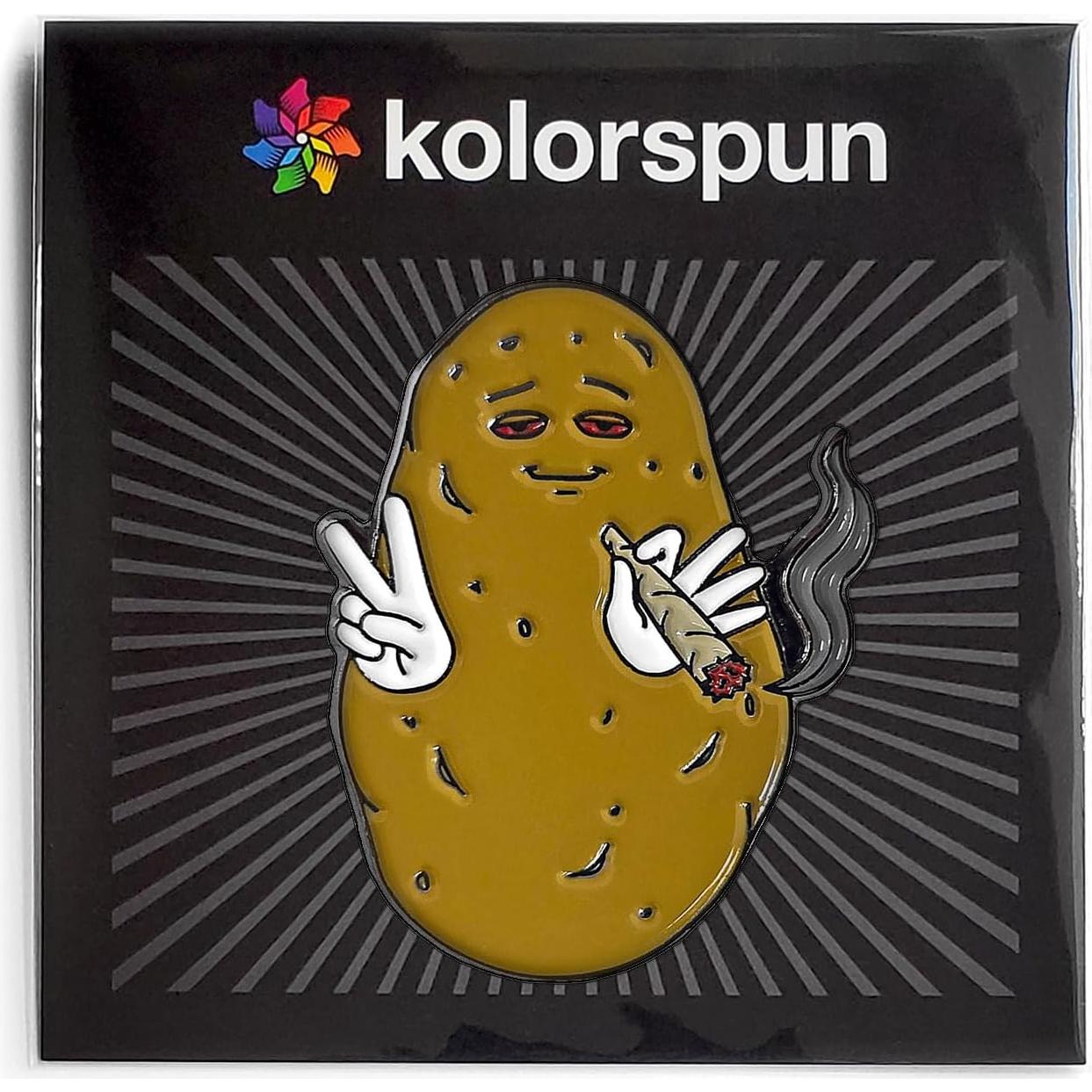 Pin de Solapa de Broma Kolorspun - Papa al Horno 3.18 cm