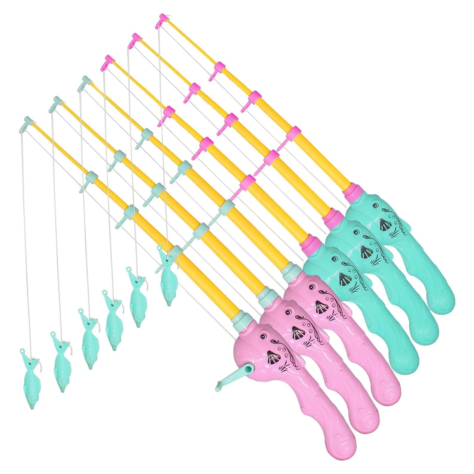 Juego de Pesca Magnética 6 Pcs Cleanla para Niños - Juguete de Baño