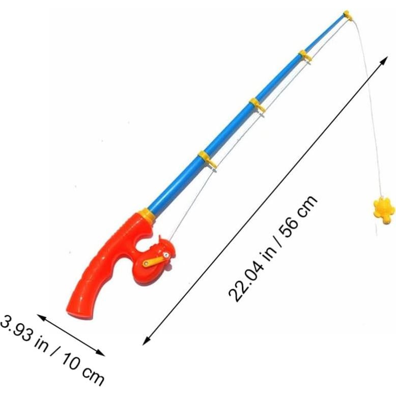 Juego de Pesca Magnética Toyvian para Niños - 6 Caños Flotantes