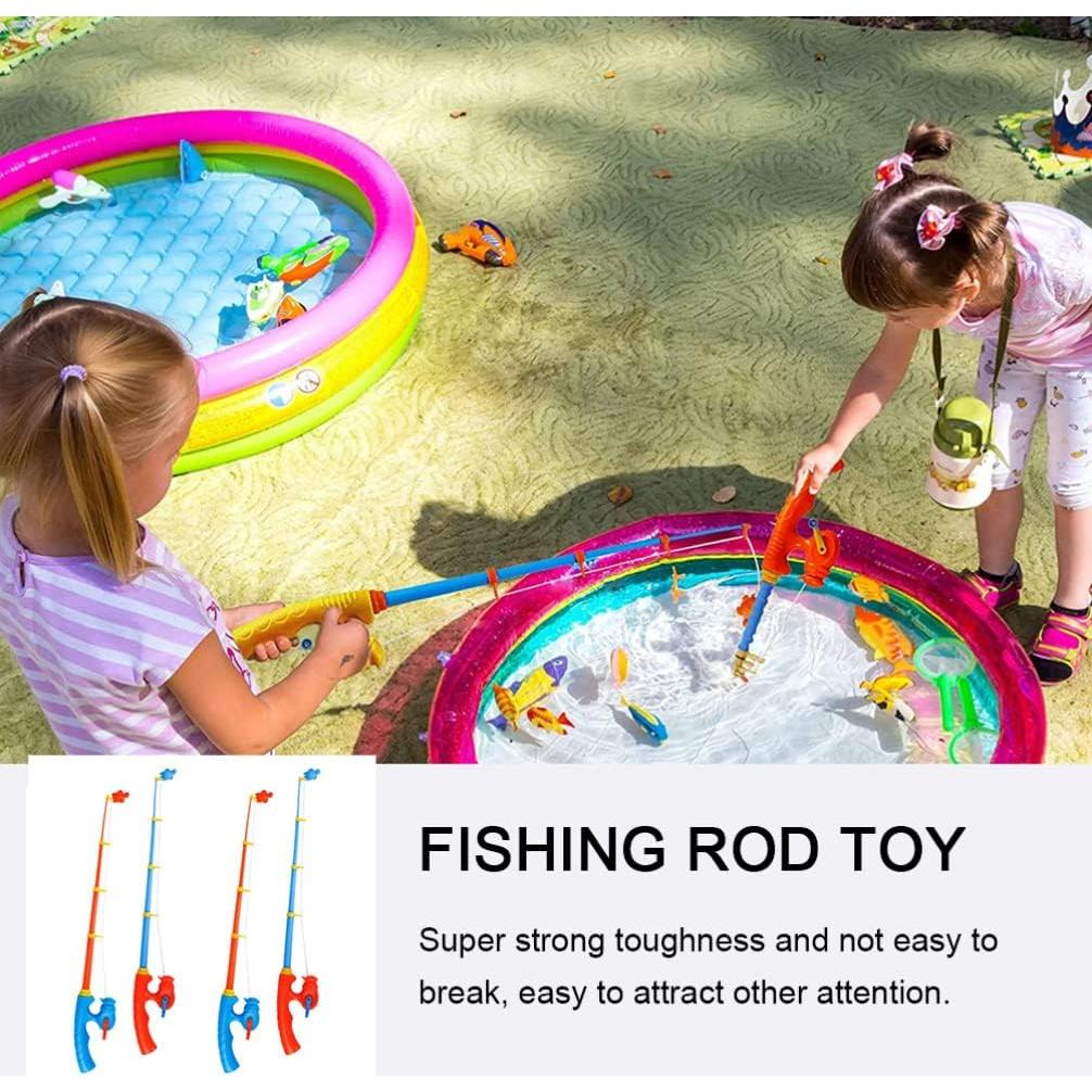 Juego de Pesca Magnética Toyvian para Niños - 6 Caños Flotantes