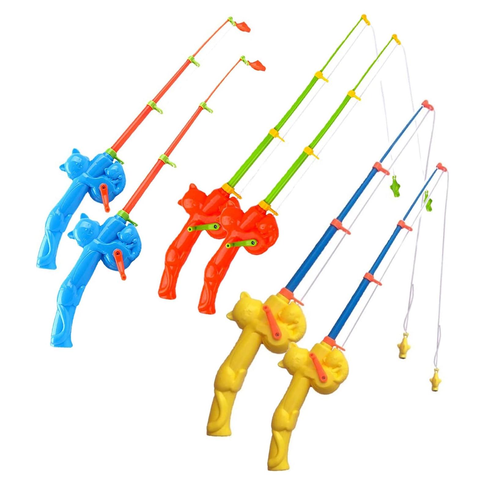 Juego de Pesca Magnética Brillianceice 6 Piezas Juguete Educativo