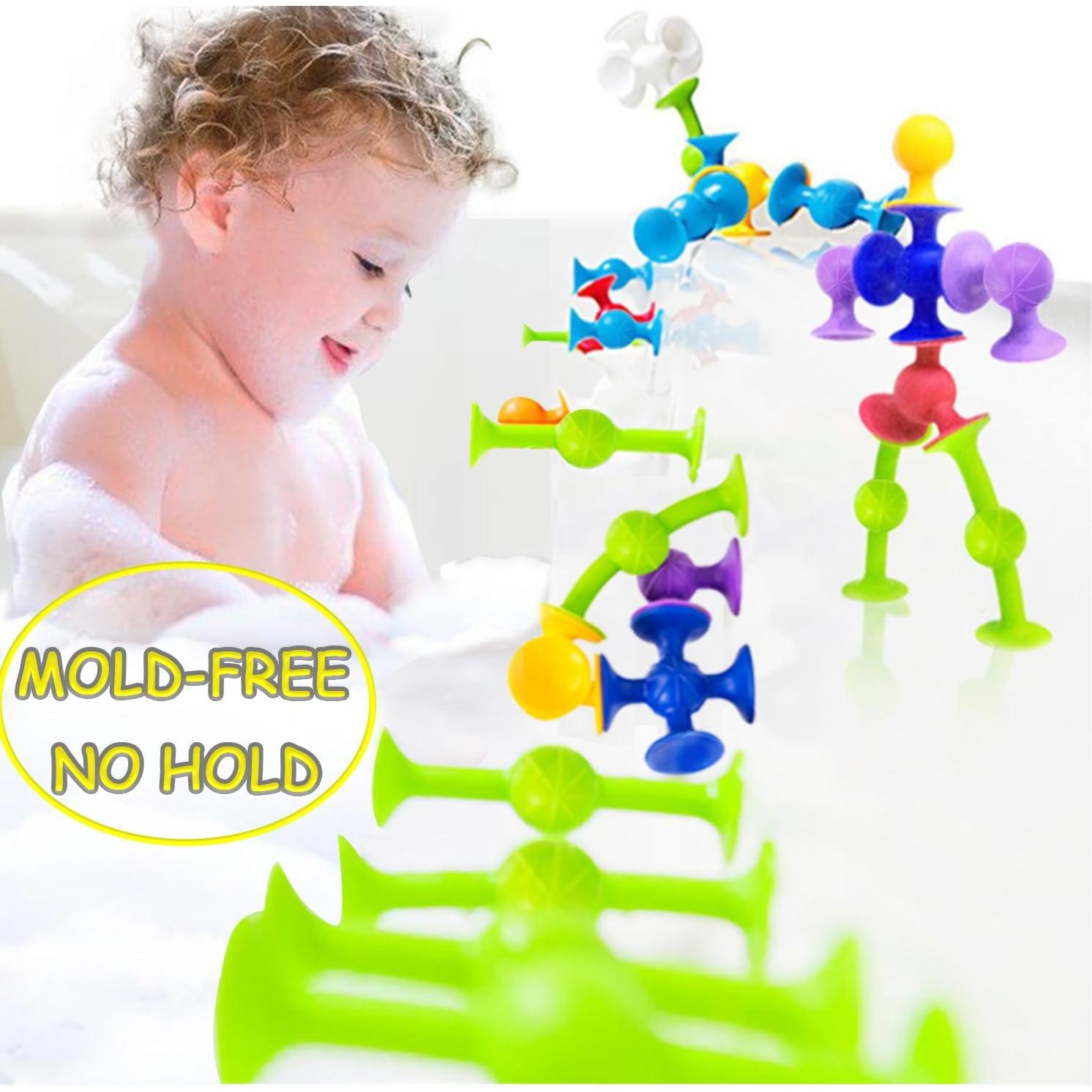 Set de Juguetes de Baño de Succión CreateView - 24 Piezas