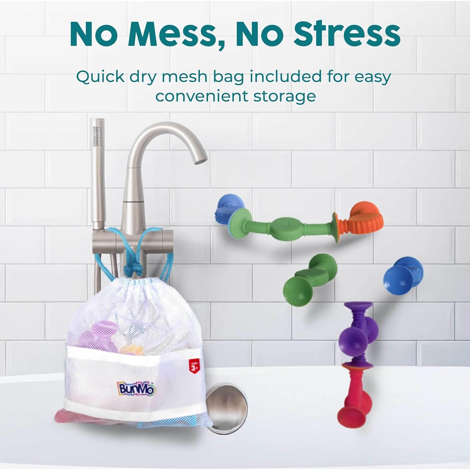 BunMo Juguetes Sensoriales de Ventosa - 10 Chupetes que Cambian de Color