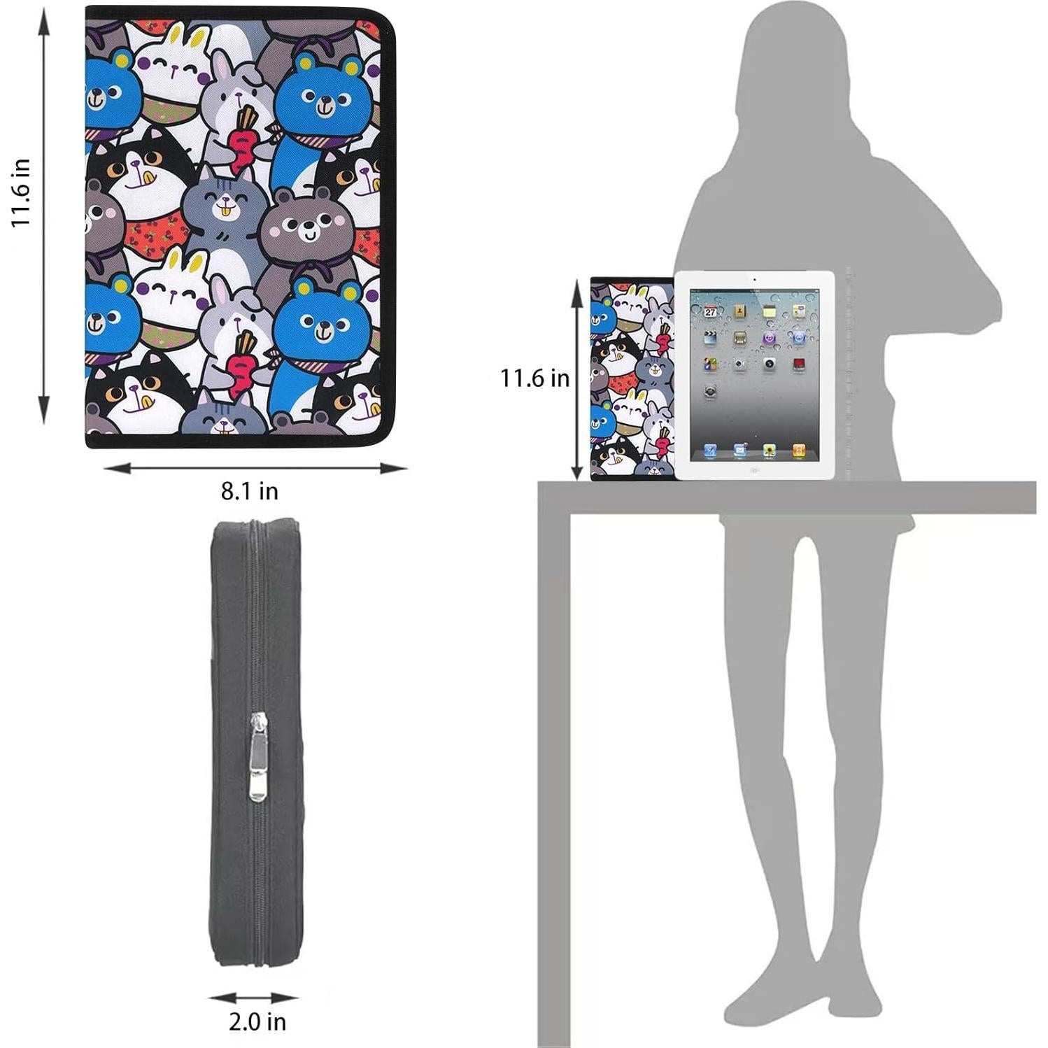 Kit de Dibujo Profesional Daerthotk 100 Piezas con Cuaderno