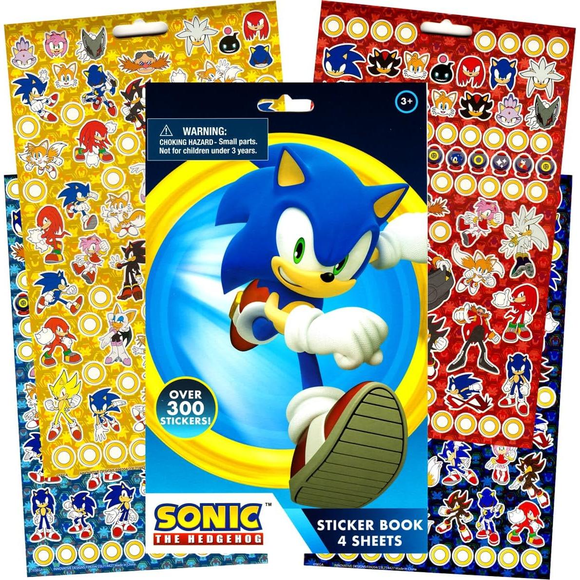 Conjunto de Colorear Sonic The Hedgehog para Niños 3+