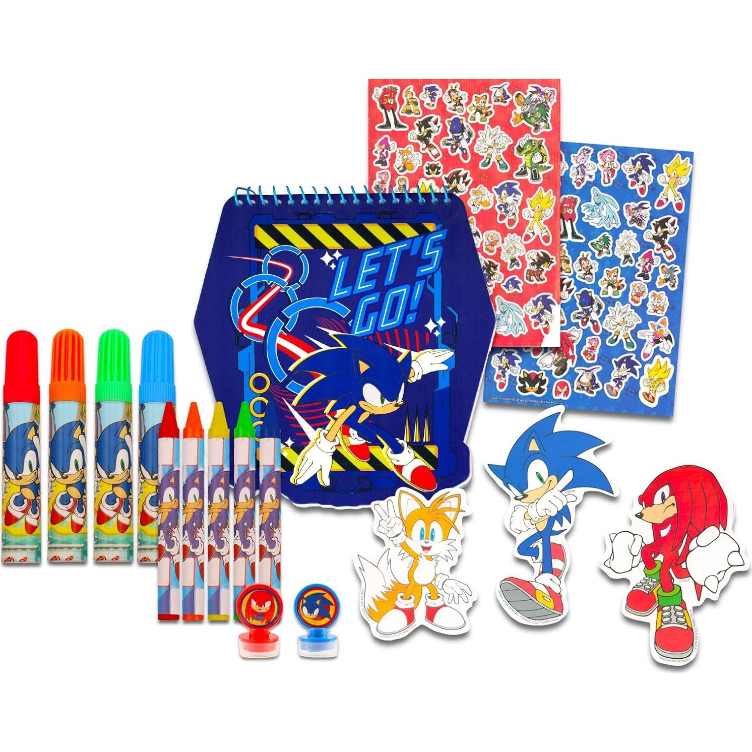 Juego de Arte Sonic The Hedgehog - Kit de 30 Piezas para Niños