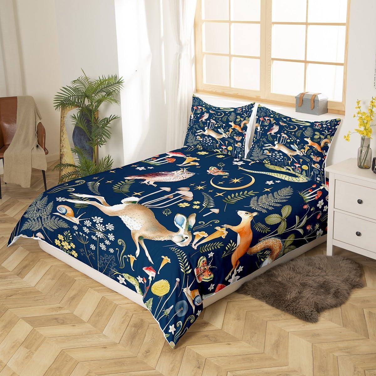 Funda de Edredón Individual Castle Fairy Animales Bohemia
