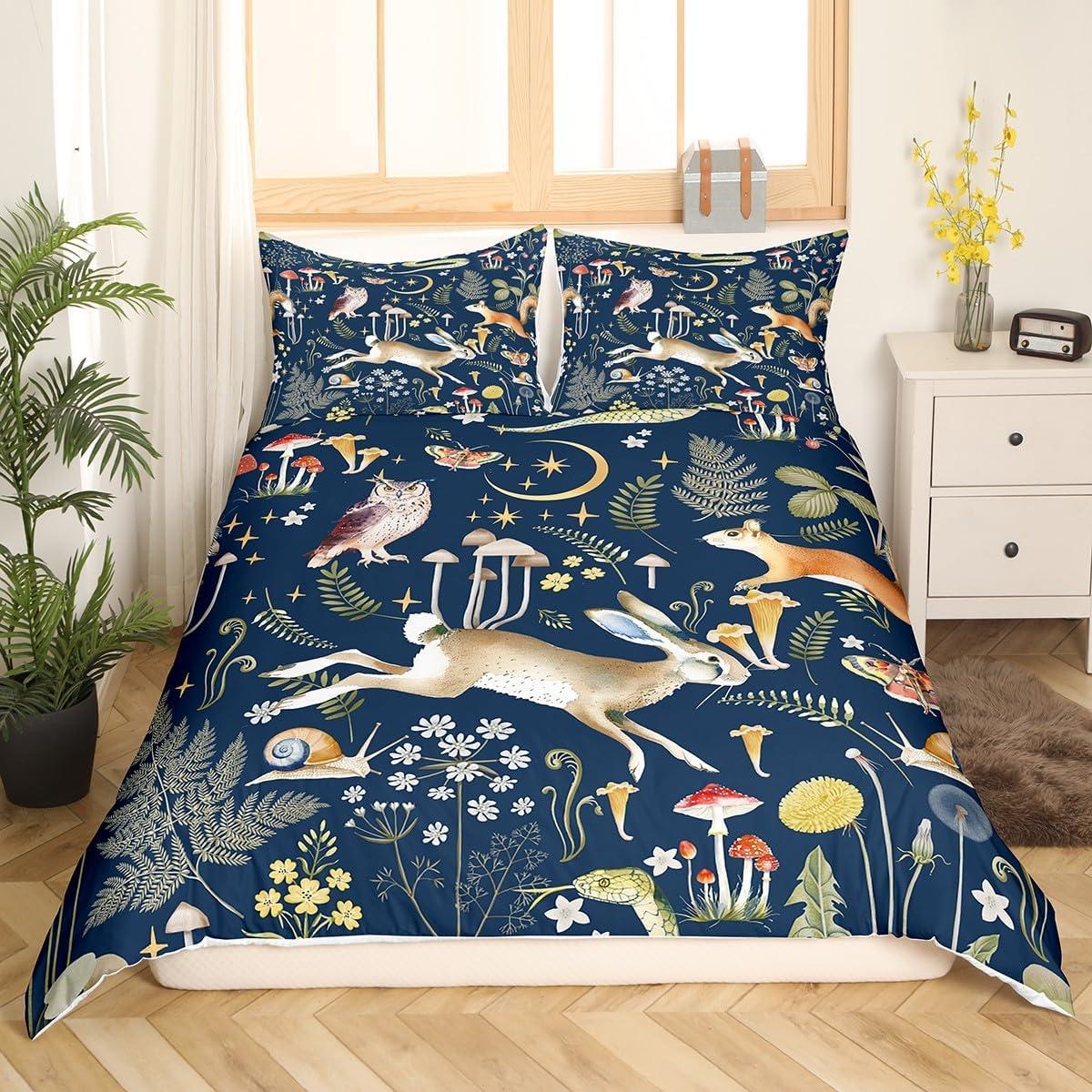 Funda de Edredón Individual Castle Fairy Animales Bohemia