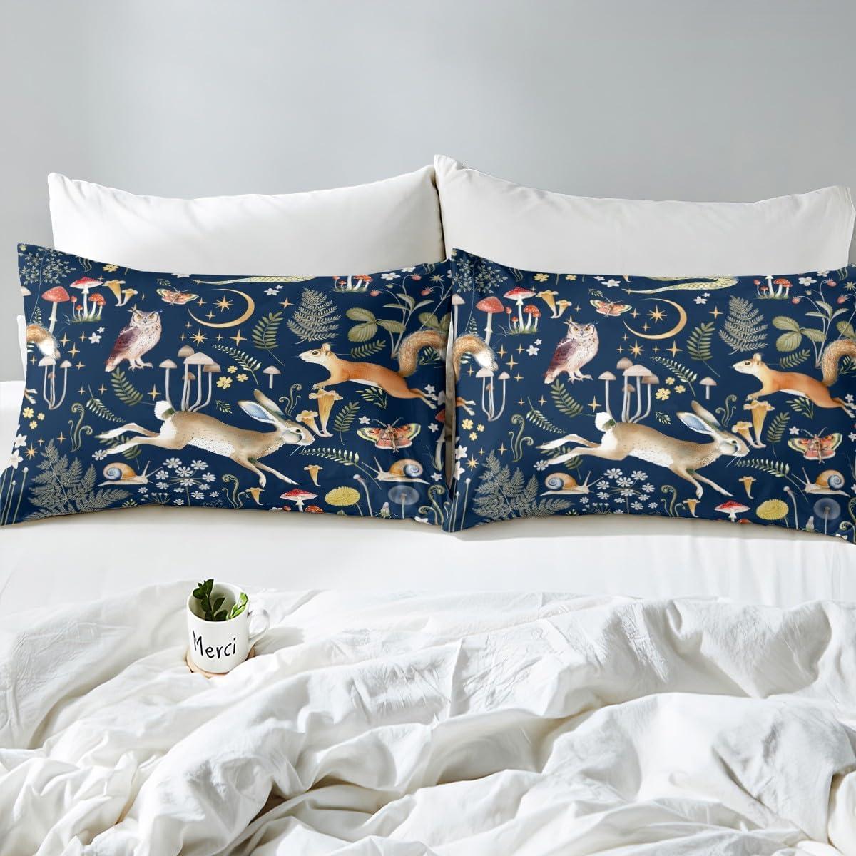 Funda de Edredón Individual Castle Fairy Animales Bohemia