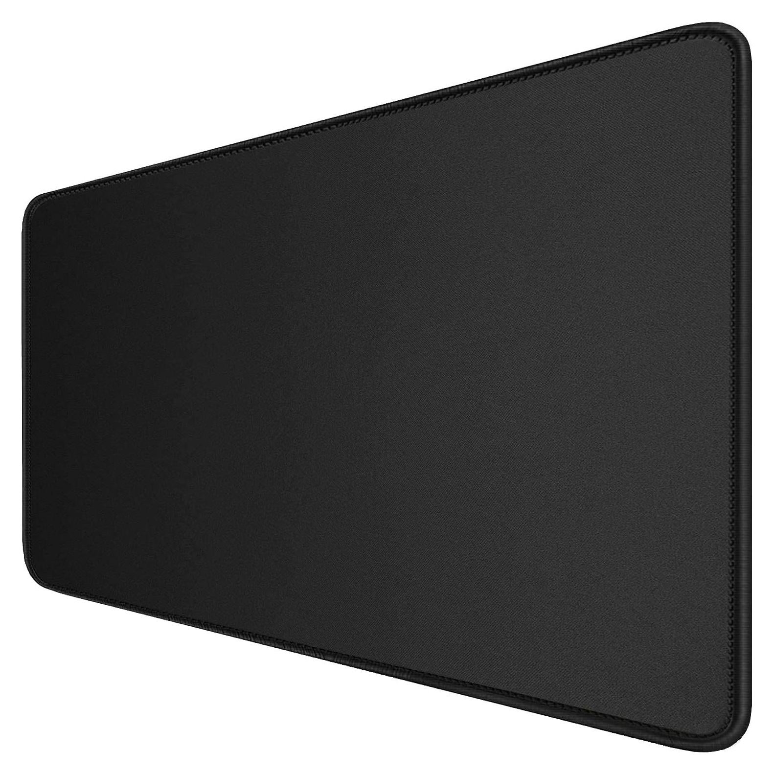 Alfombrilla de Ratón Grande HSMIENK 80x30cm Antideslizante Negra
