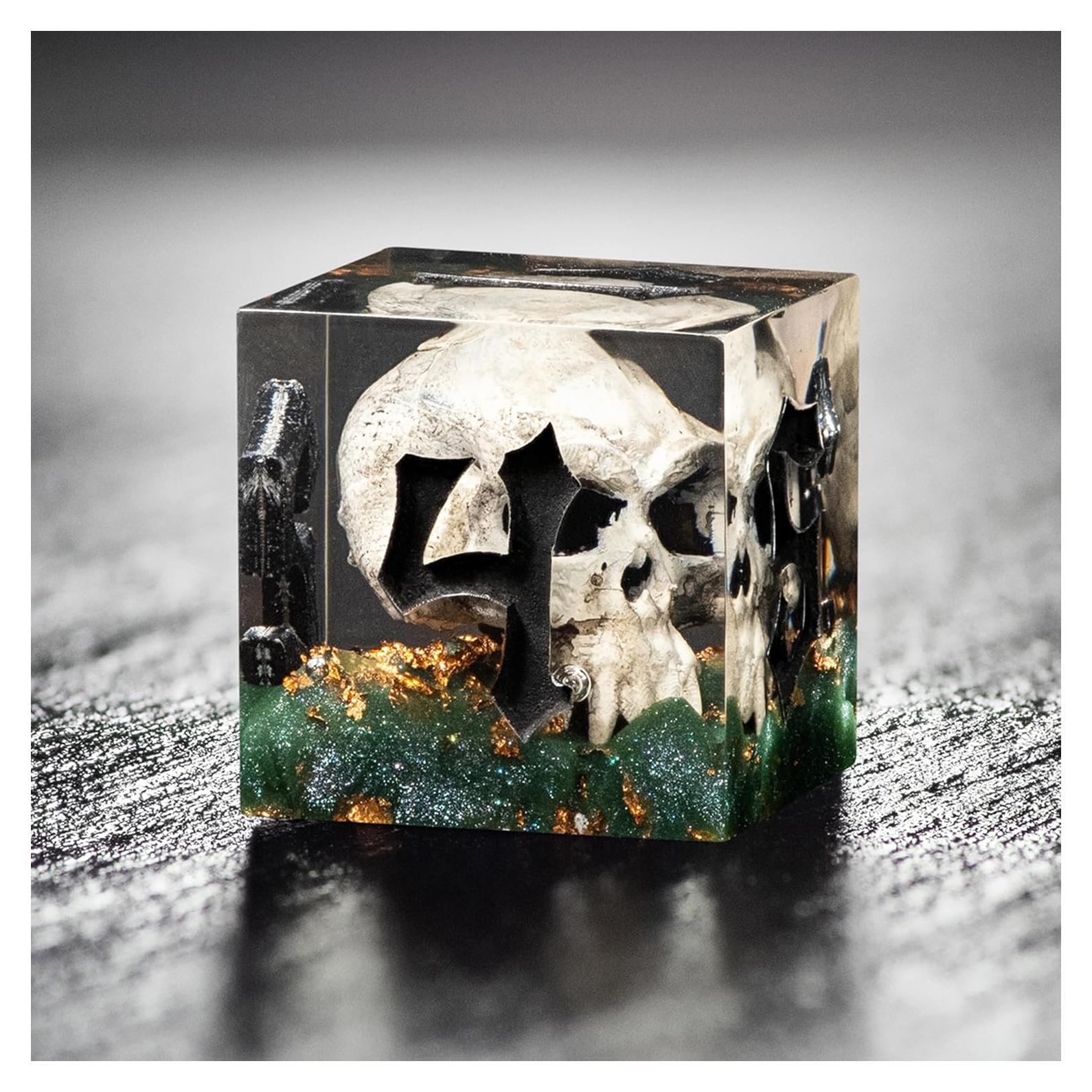 Set de Dados RPG de Hueso Maldito DiceBell - 7 Piezas